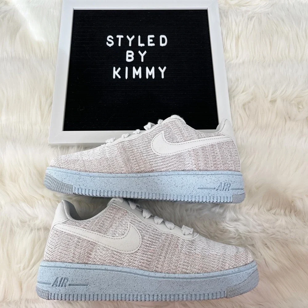 NIKE Air Force 1 Flyknit Sneakers Shoes New - Picture 7 of 8